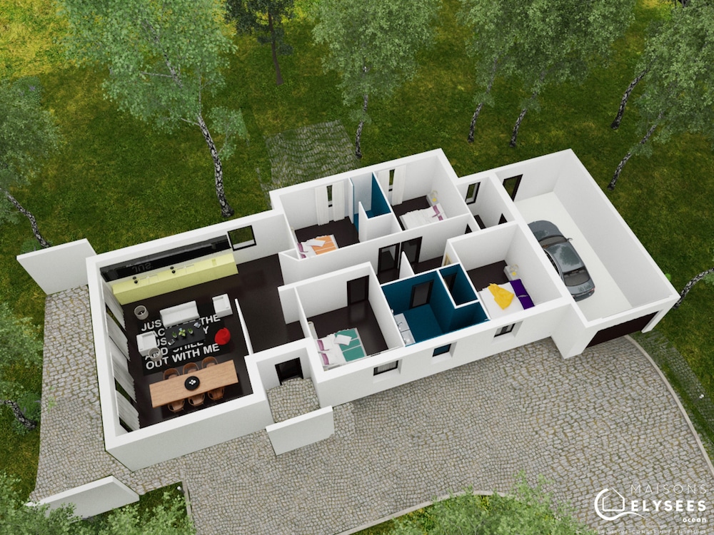Linea - Maison contemporaine longiligne