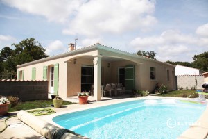 Belle maison de plain pied en L sur Etaules 17