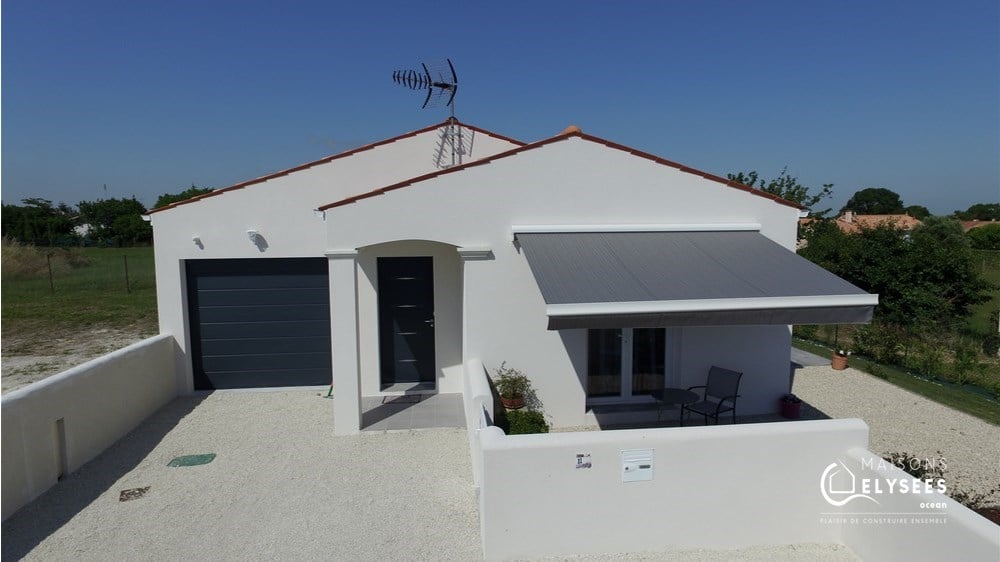 Charmante maison de plain pied - construction Elysees Ocean Charmante maison de plain pied - construction Elysees Ocean
