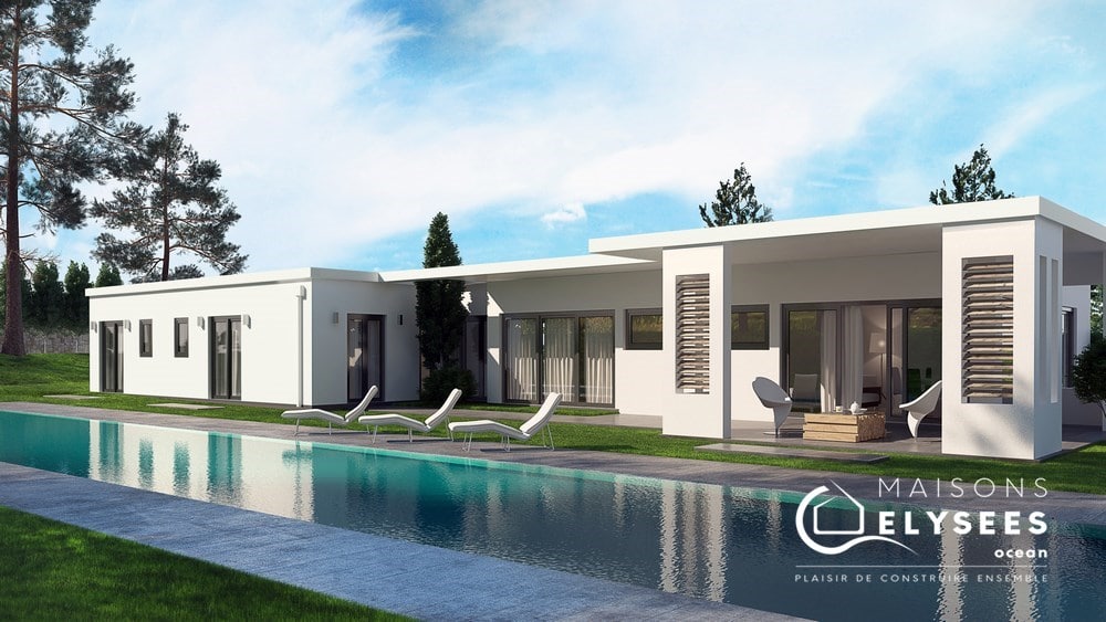 belle maison contemporaine en Charente Maritime 17