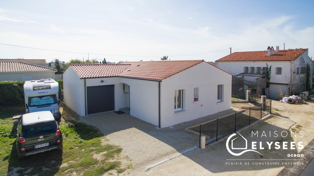 Maison de plain pied à Meursac en Charente Maritime