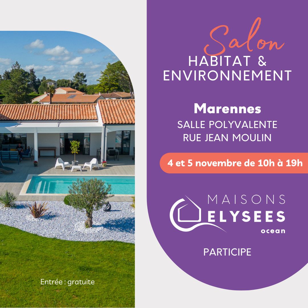 Salon de l'habitat et de l'environnement à Marennes