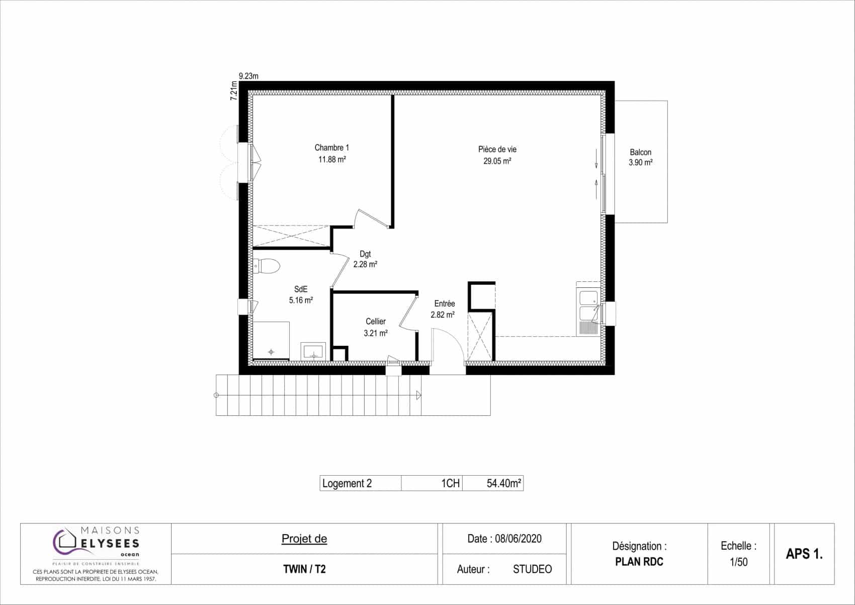 Plan Maison Twin