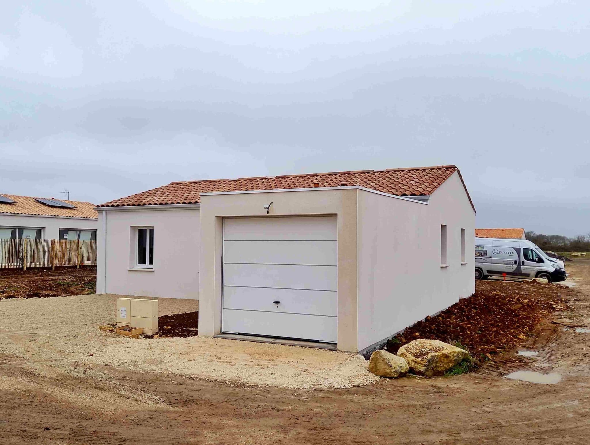 Maison neuve construite au Gua