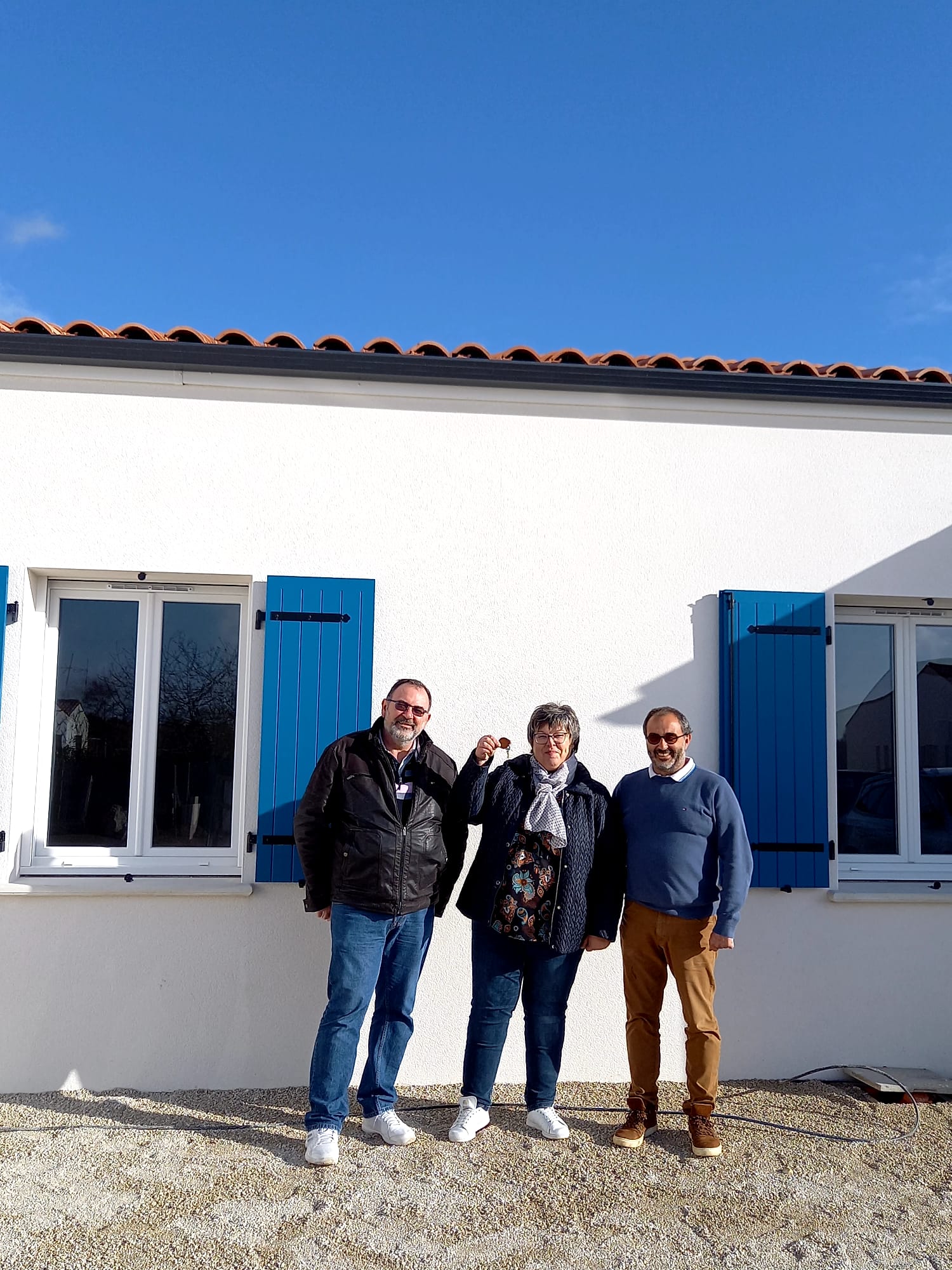 remise des clés maison neuve