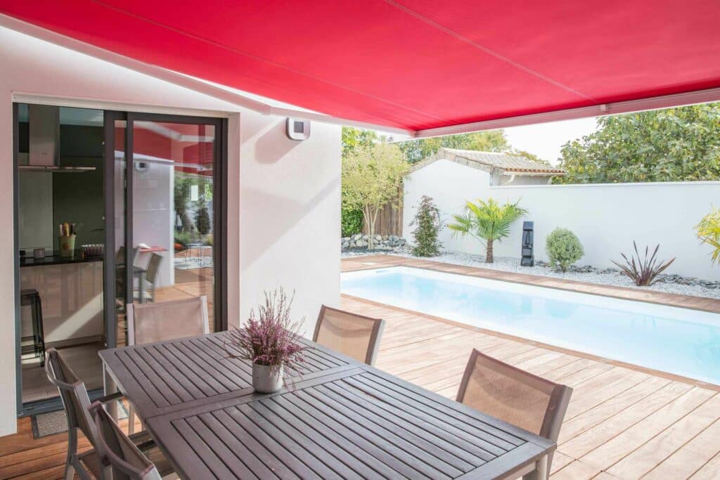 Maison neuve avec piscine en Charente-Maritime