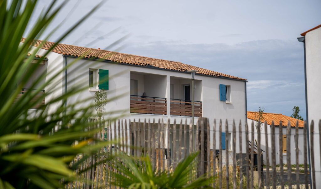 Maisons groupées dans eco quartier