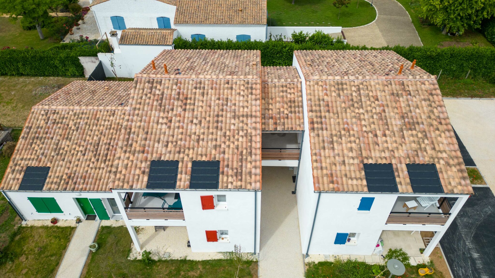 Maisons dans un éco quartier